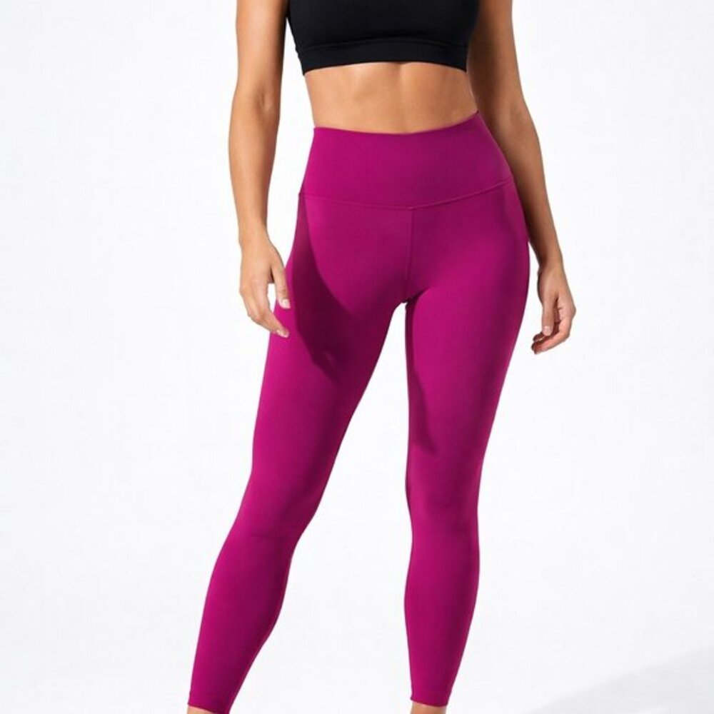 Lululemon Glow Up High Rise Tight 28” Magenta Leggings Size 0 NWT